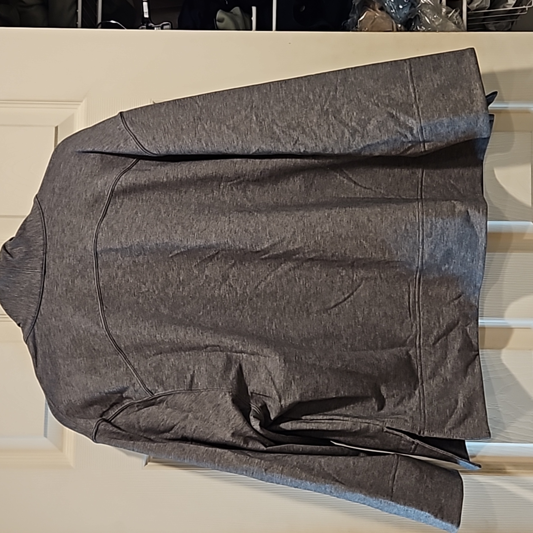 Ministry Of Supply Fusion Terry Wool Heathered Gray, Nwt,L — image 8 of 8